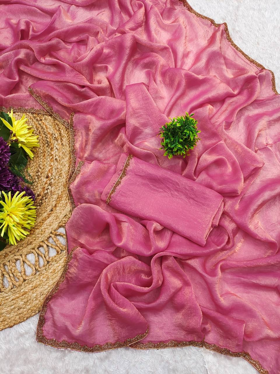 SAYAA - Shimmery Space Silk Dinner Saree