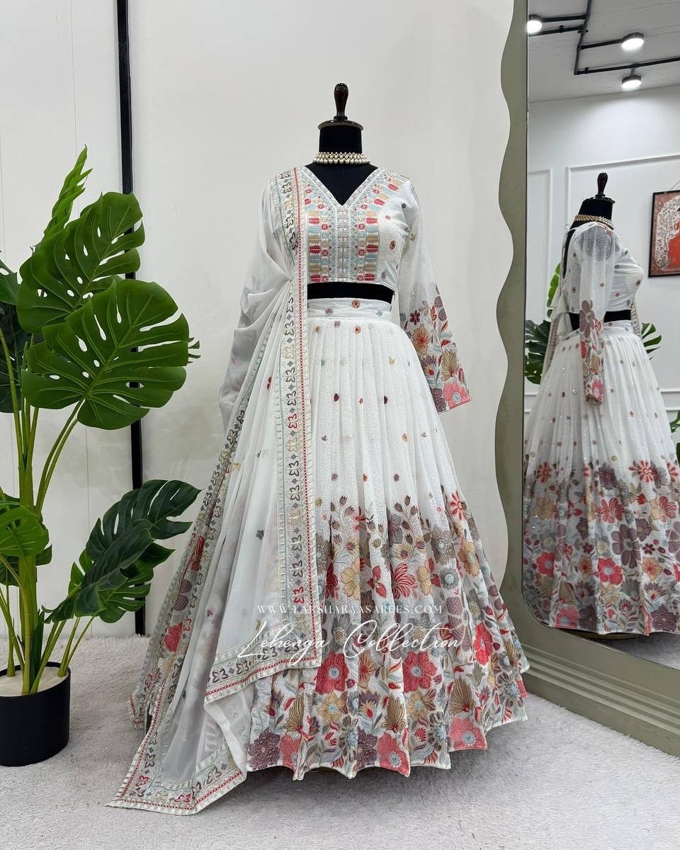 SONIYAA - Premium Floral Lehenga