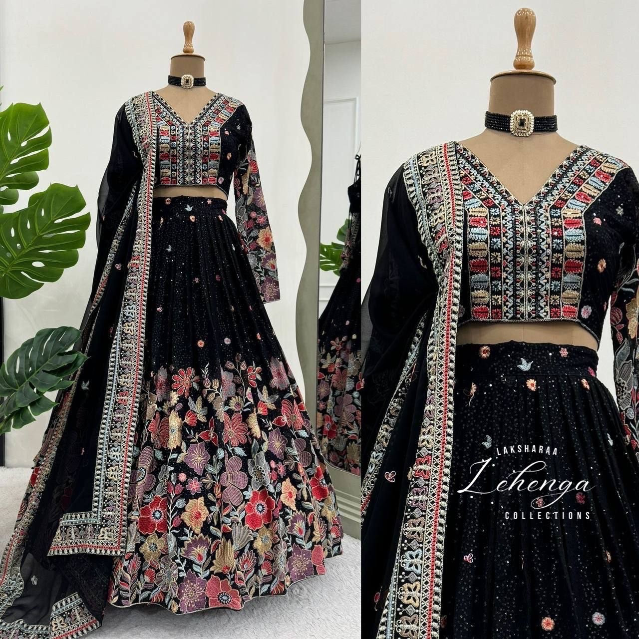 SONIYAA - Premium Floral Lehenga