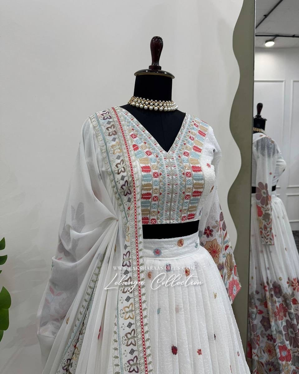SONIYAA - Premium Floral Lehenga