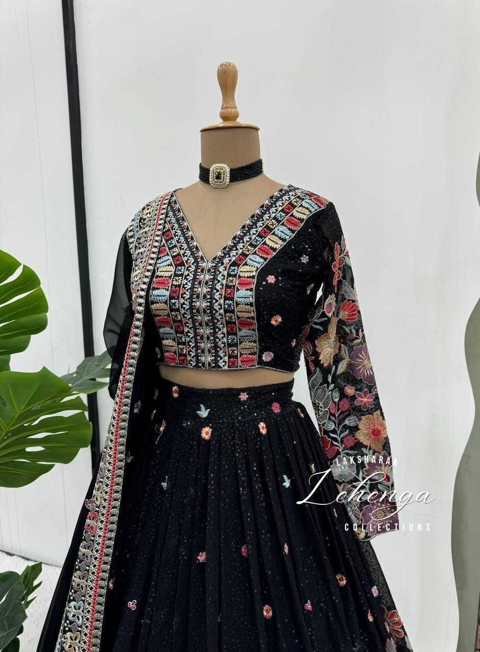 SONIYAA - Premium Floral Lehenga