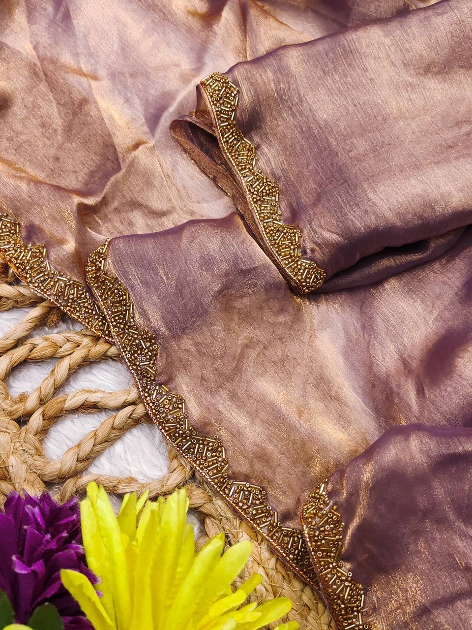 SAYAA - Shimmery Space Silk Dinner Saree