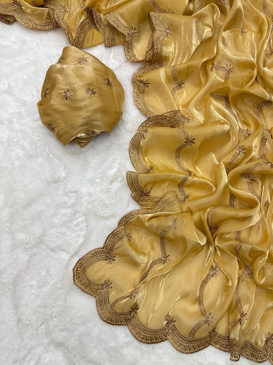 KRITI - Romantic Shimmer Saree