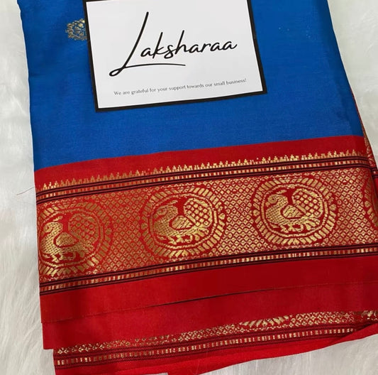 Korvai Cotton Silk Saree