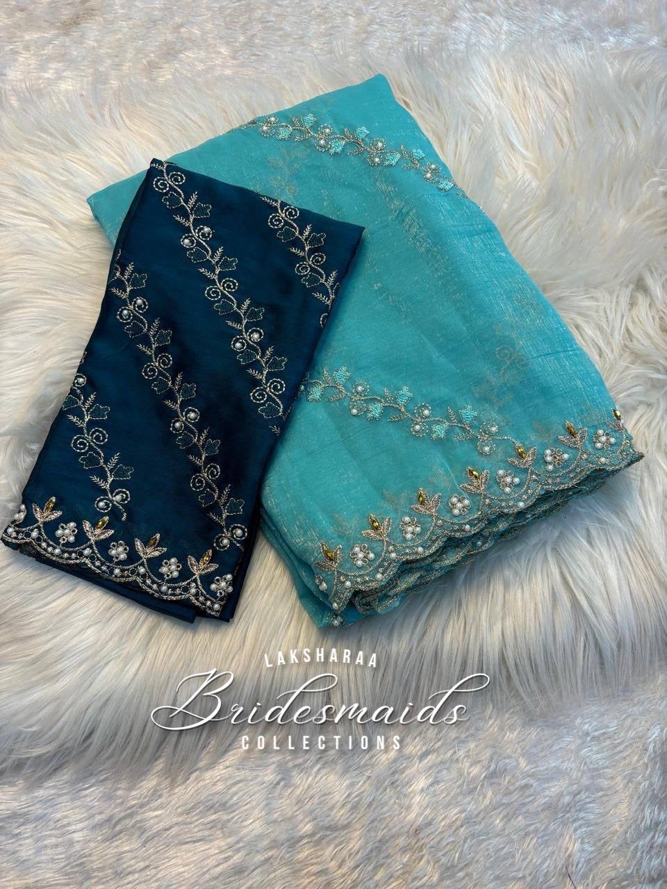 (Copy) Premium Crunchy Chiffon Saree