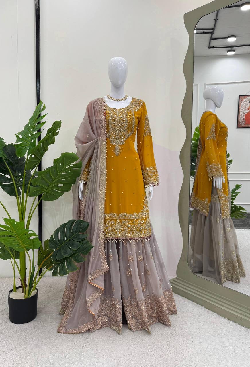 LAVISHA - Designer Sharara Suit