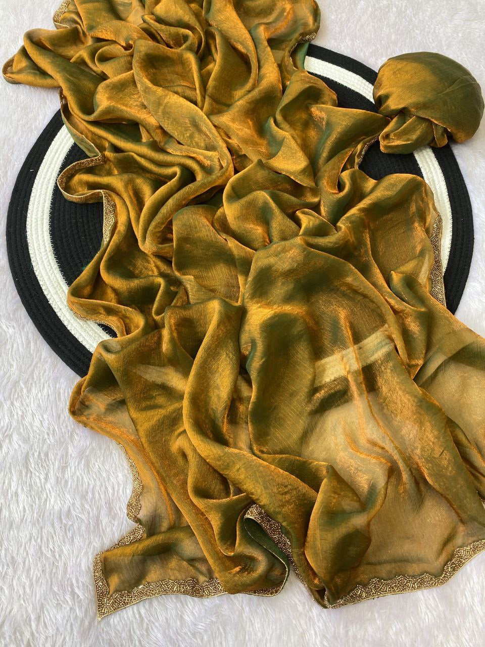 SAYAA - Shimmery Space Silk Dinner Saree