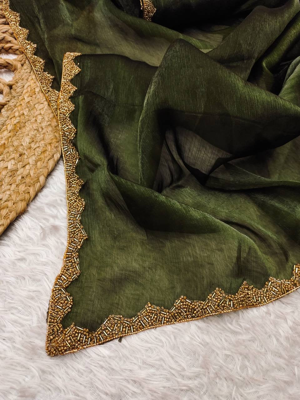 SAYAA - Shimmery Space Silk Dinner Saree