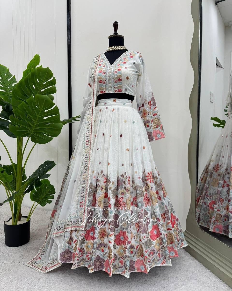 SONIYAA - Premium Floral Lehenga