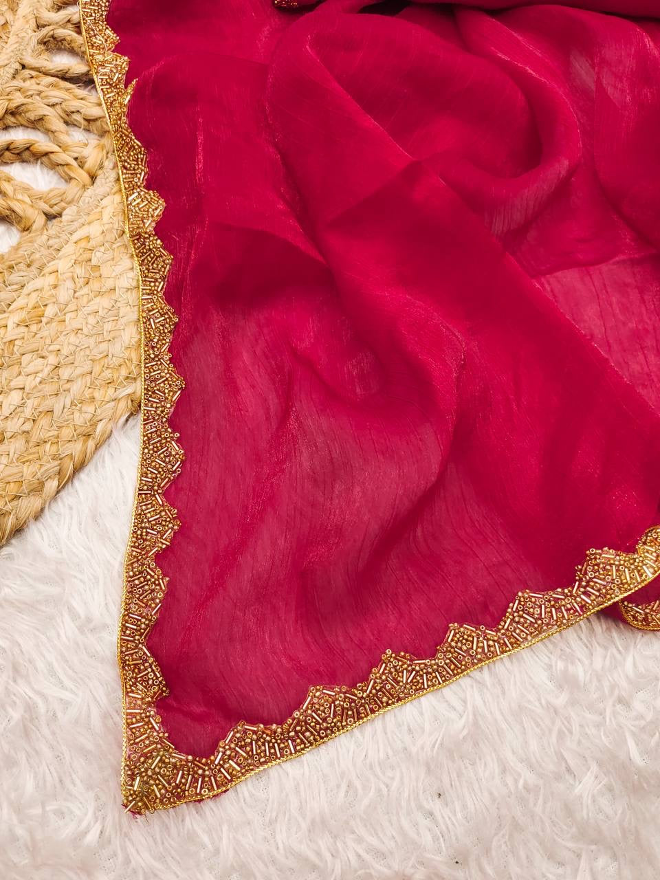 SAYAA - Shimmery Space Silk Dinner Saree