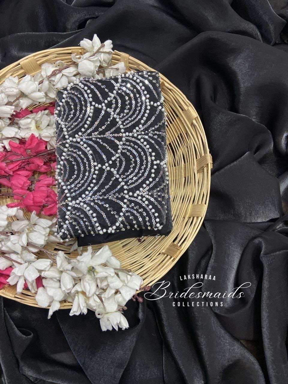 CALISTA - Bridesmaids Special Shimmer Saree