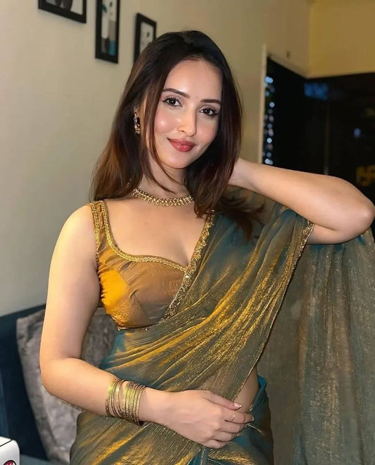Shimmer Saree