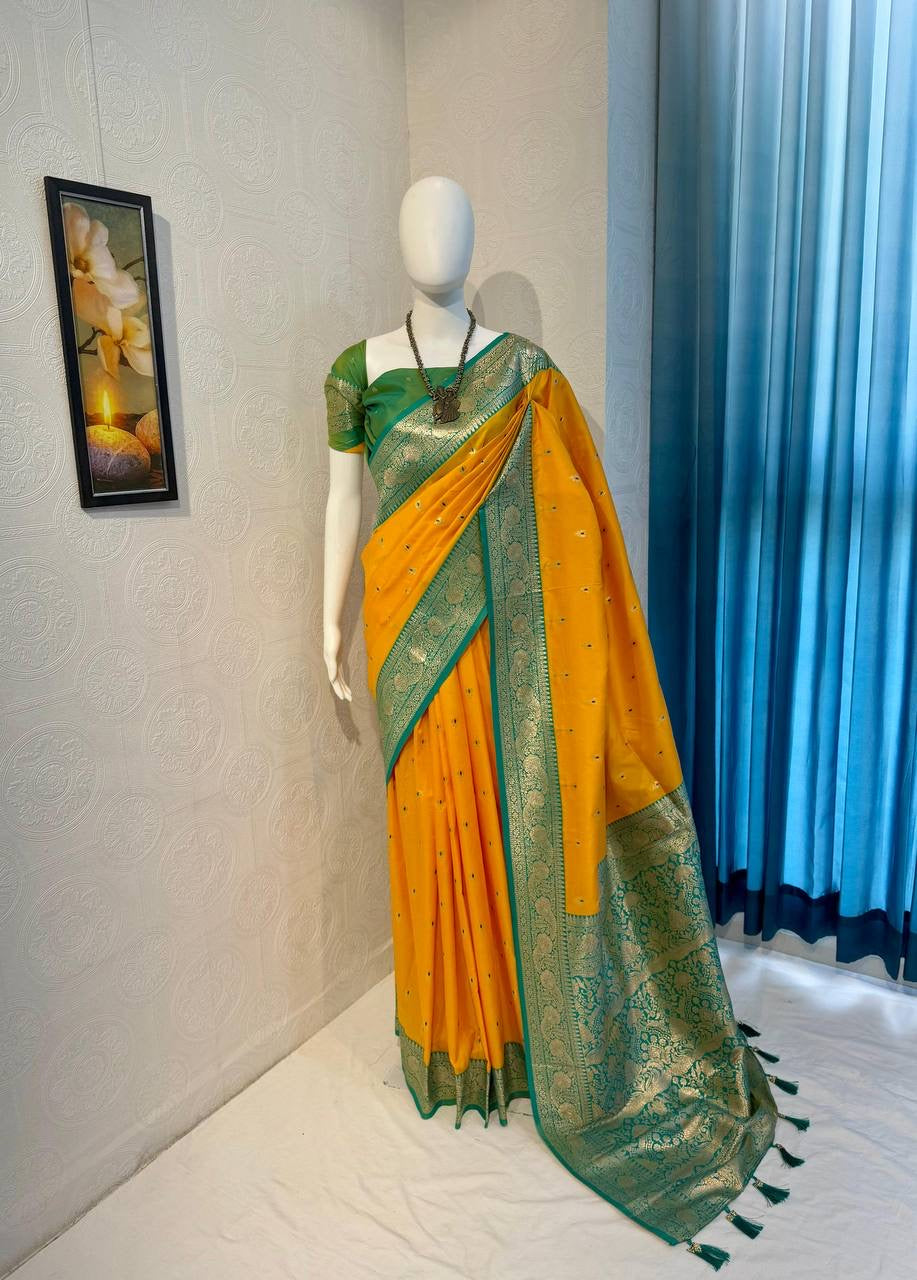 Premium Banarasi Silk Saree
