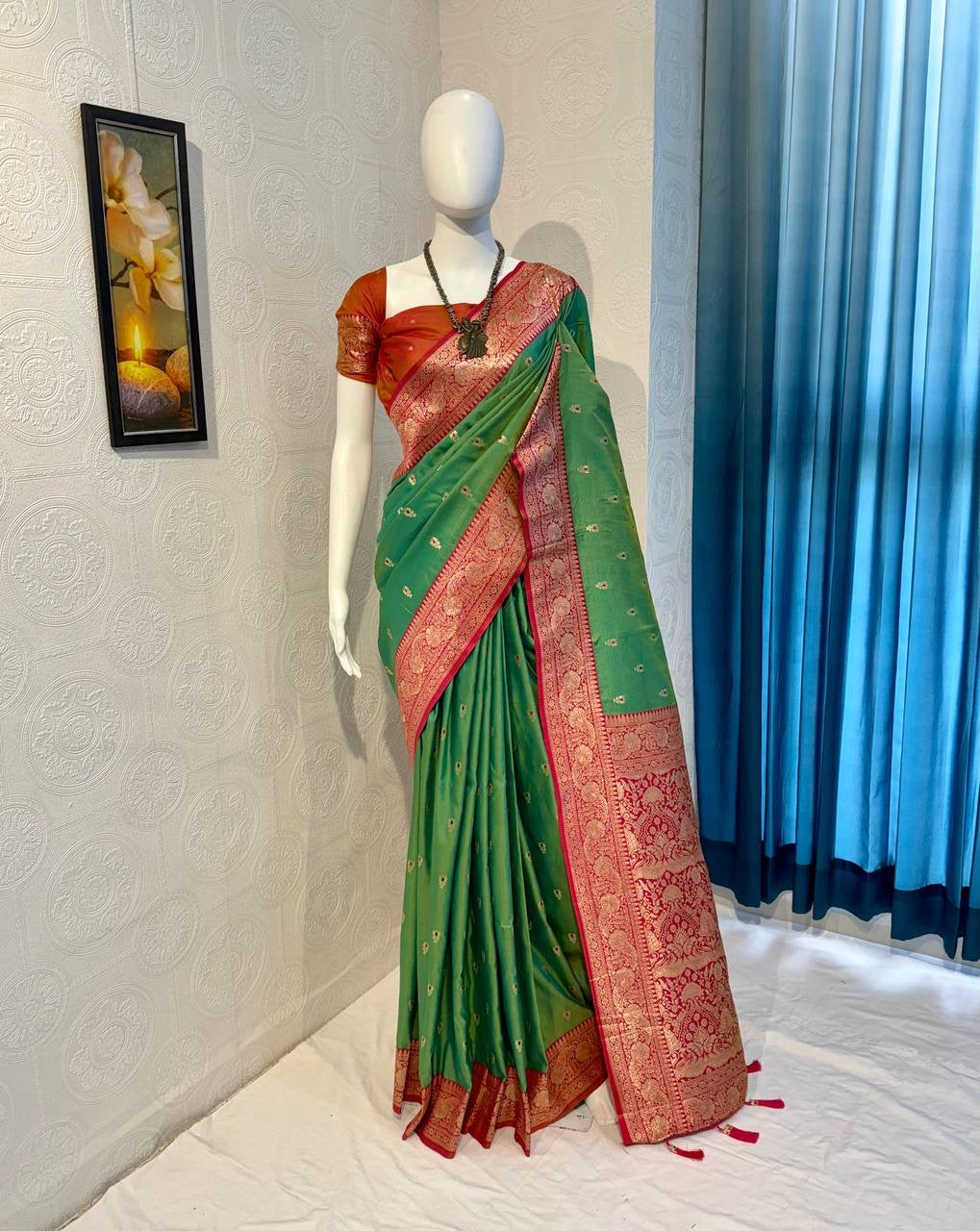 Premium Banarasi Silk Saree