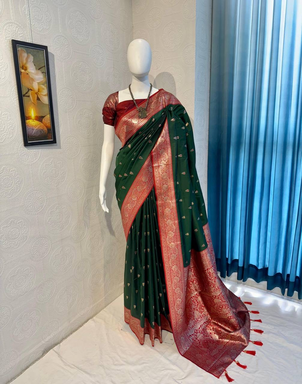 Premium Banarasi Silk Saree