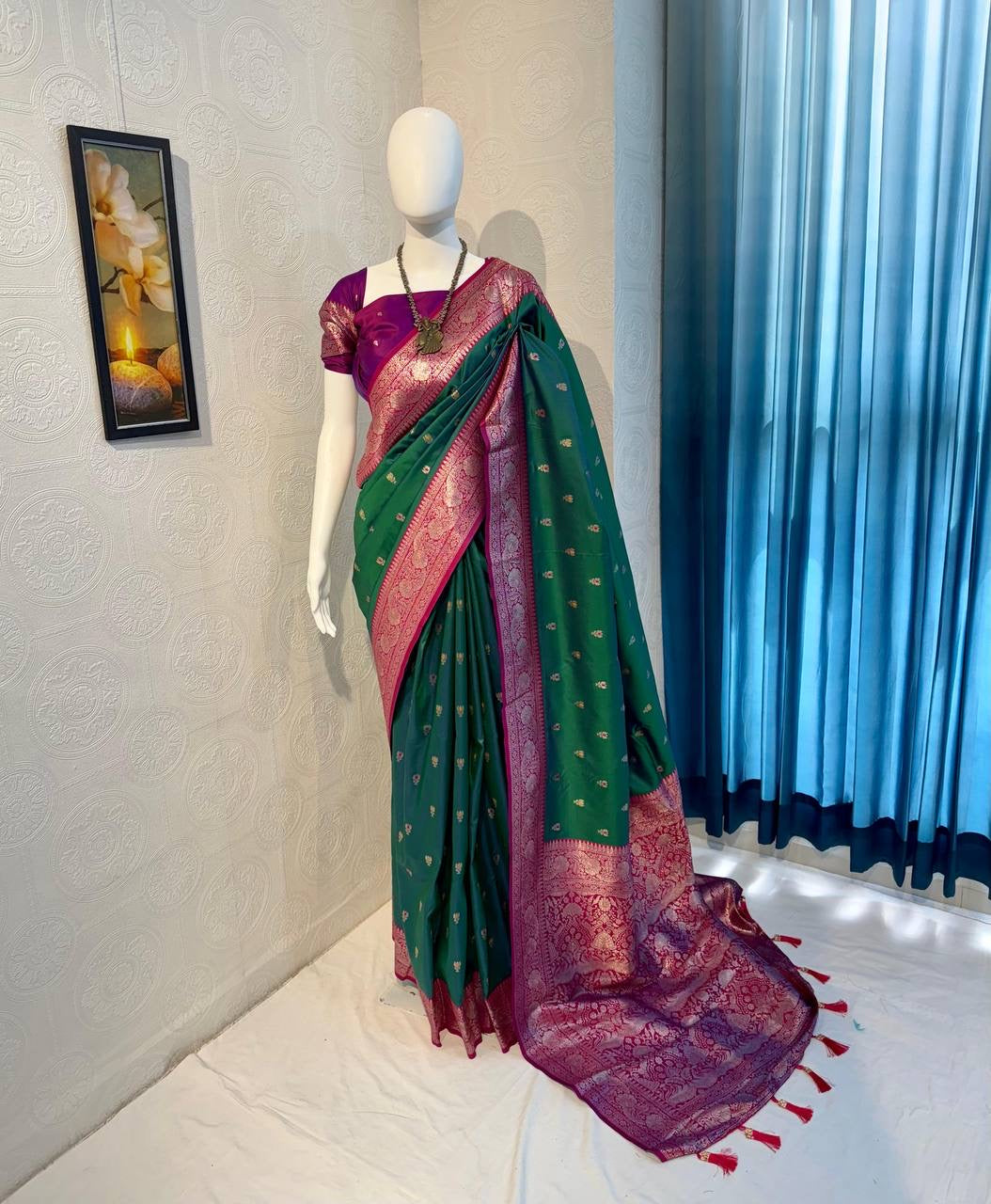 Premium Banarasi Silk Saree