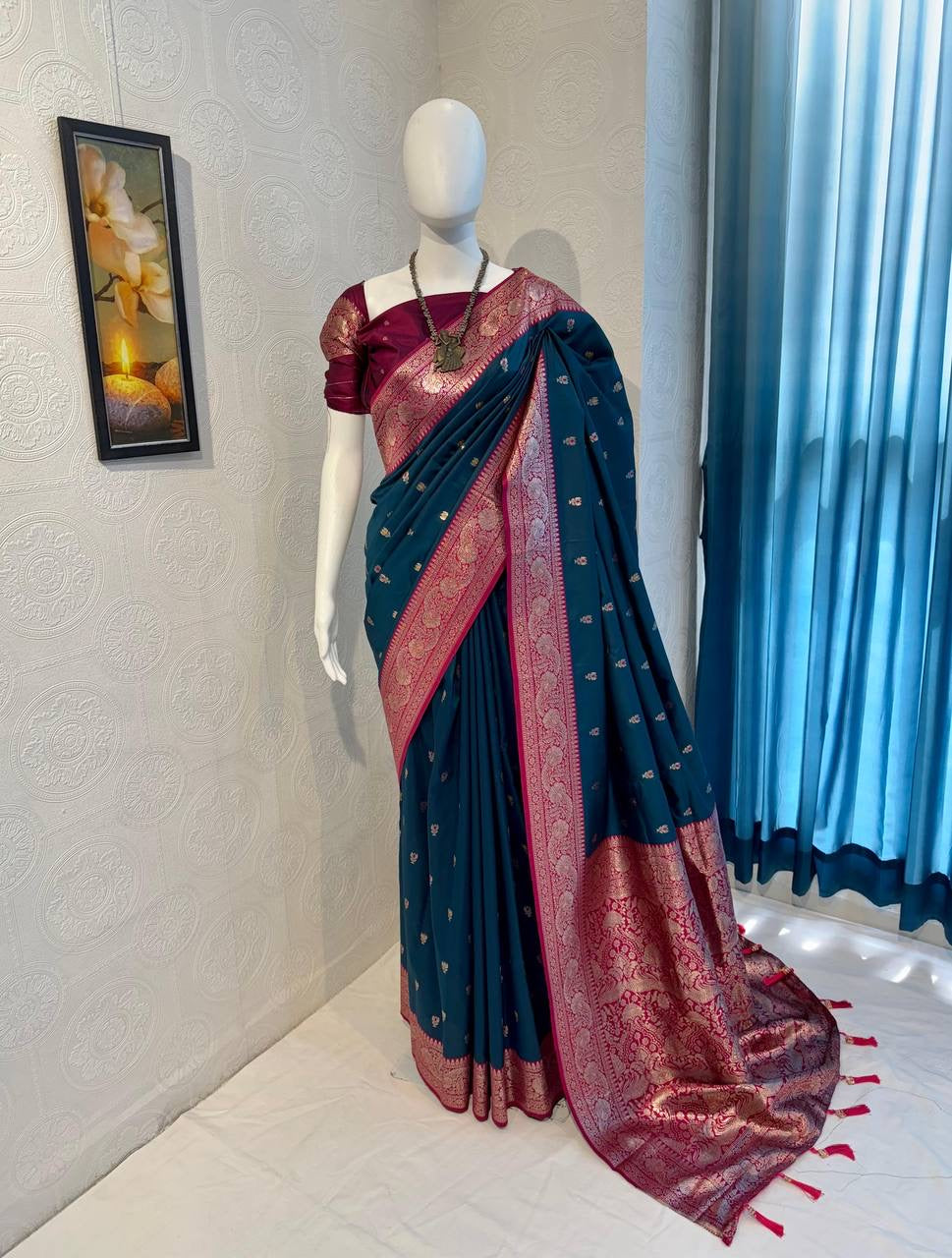 Premium Banarasi Silk Saree