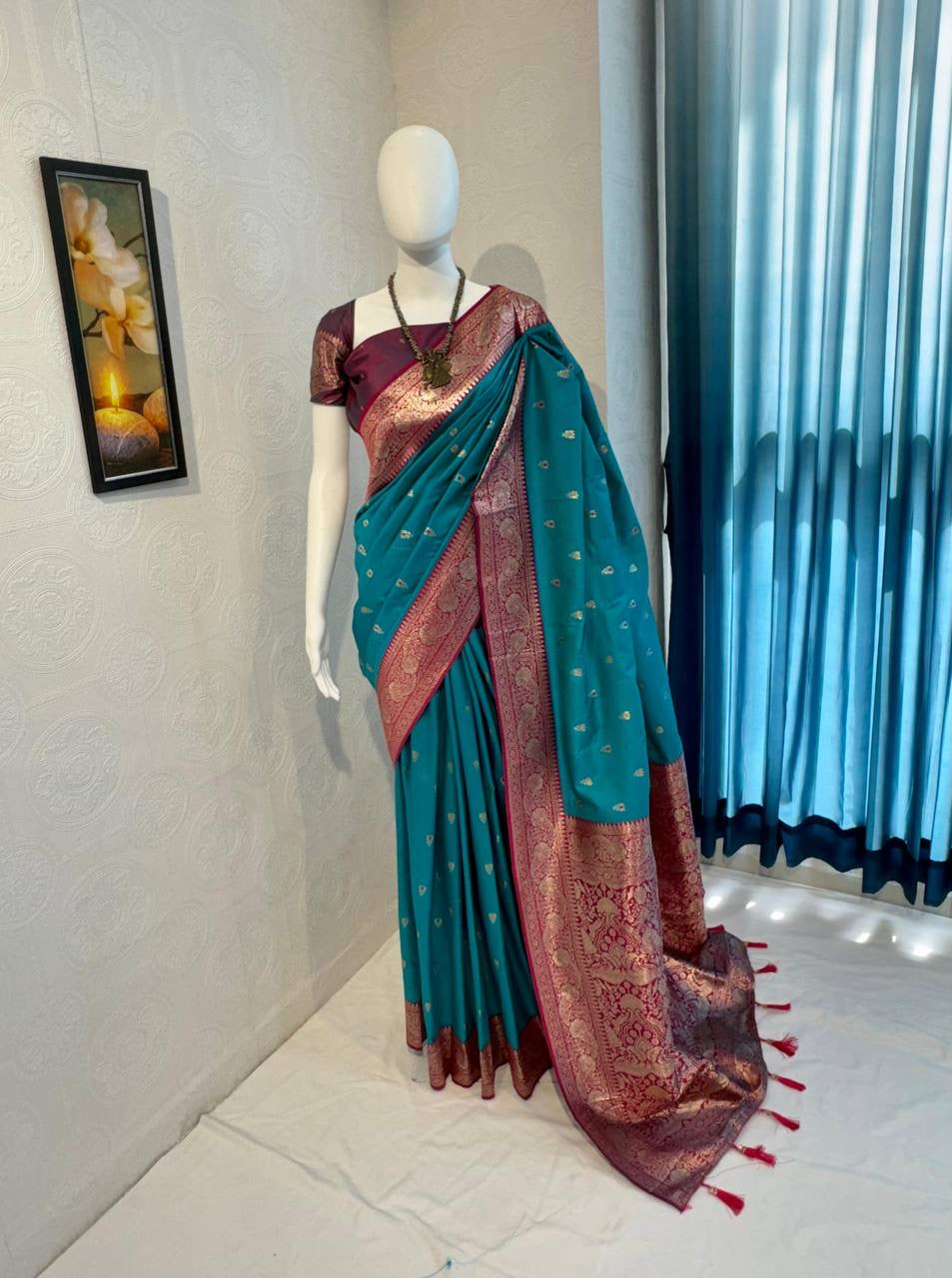 Premium Banarasi Silk Saree