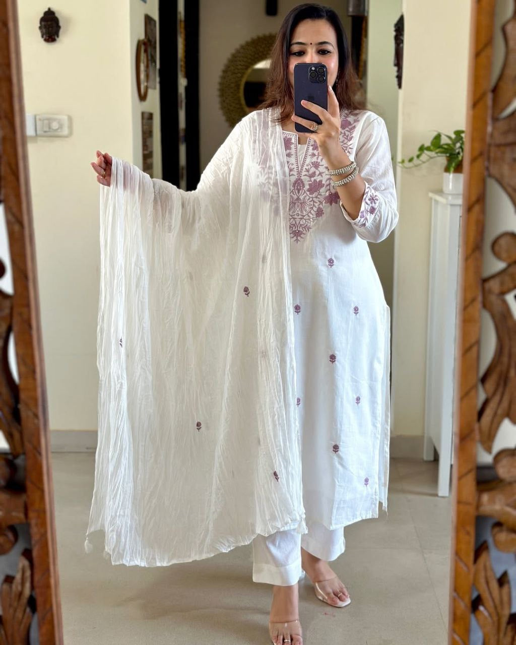 Mul Cotton Kurti Suit