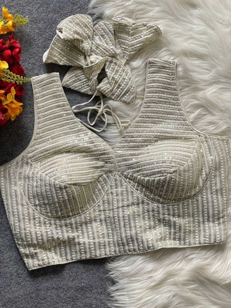 ABII — Partywear Readymade Blouse x Pretty Tassels