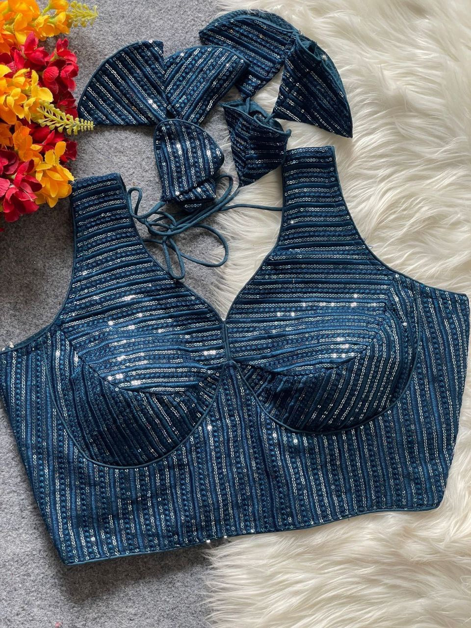 ABII — Partywear Readymade Blouse x Pretty Tassels