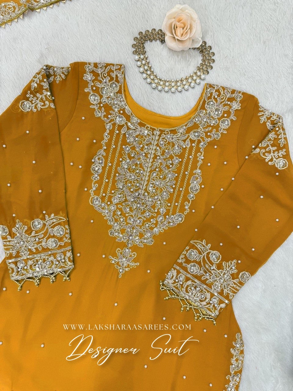 ARINAA β EID Sharara Suit - Laksharaa Sarees