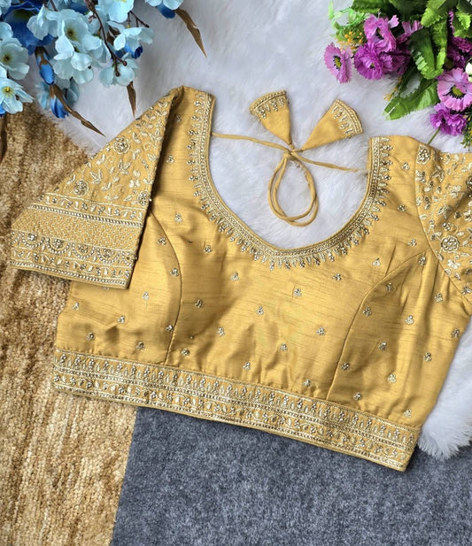 SAHI — Readymade Silk Bridal Saree Blouses