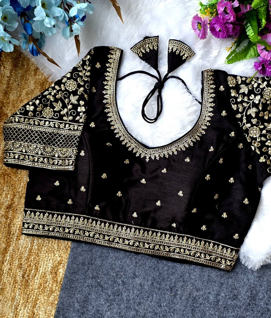 SAHI — Readymade Silk Bridal Saree Blouses