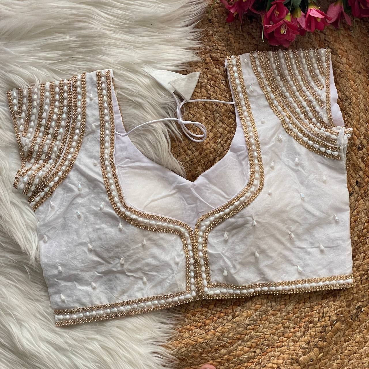 SUCHIE — Pearl Readymade Partywear Blouse