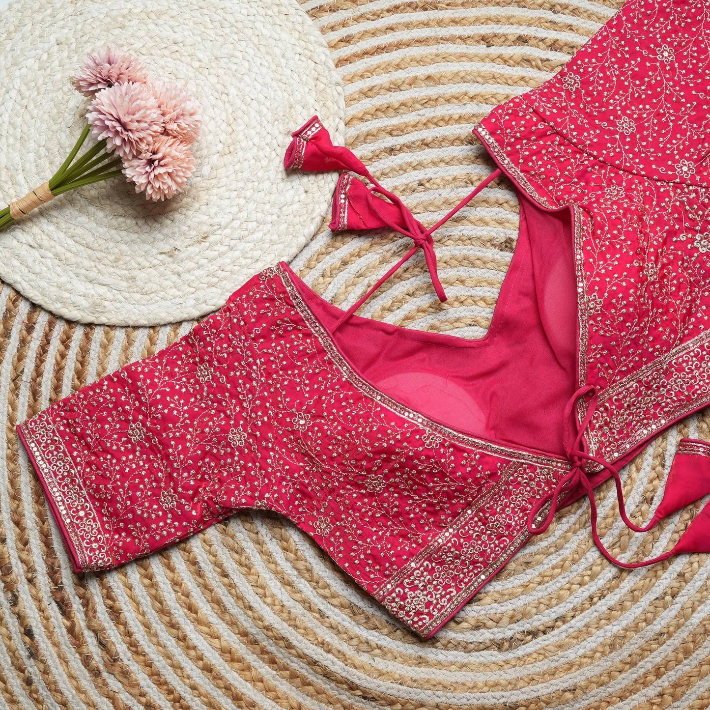 SIMMI — Silk Readymade Blouse