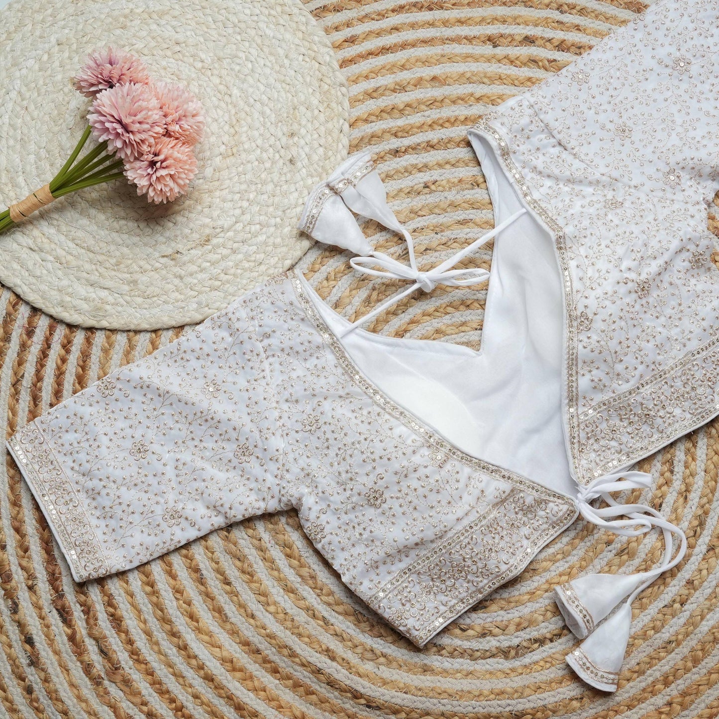 SIMMI — Silk Readymade Blouse