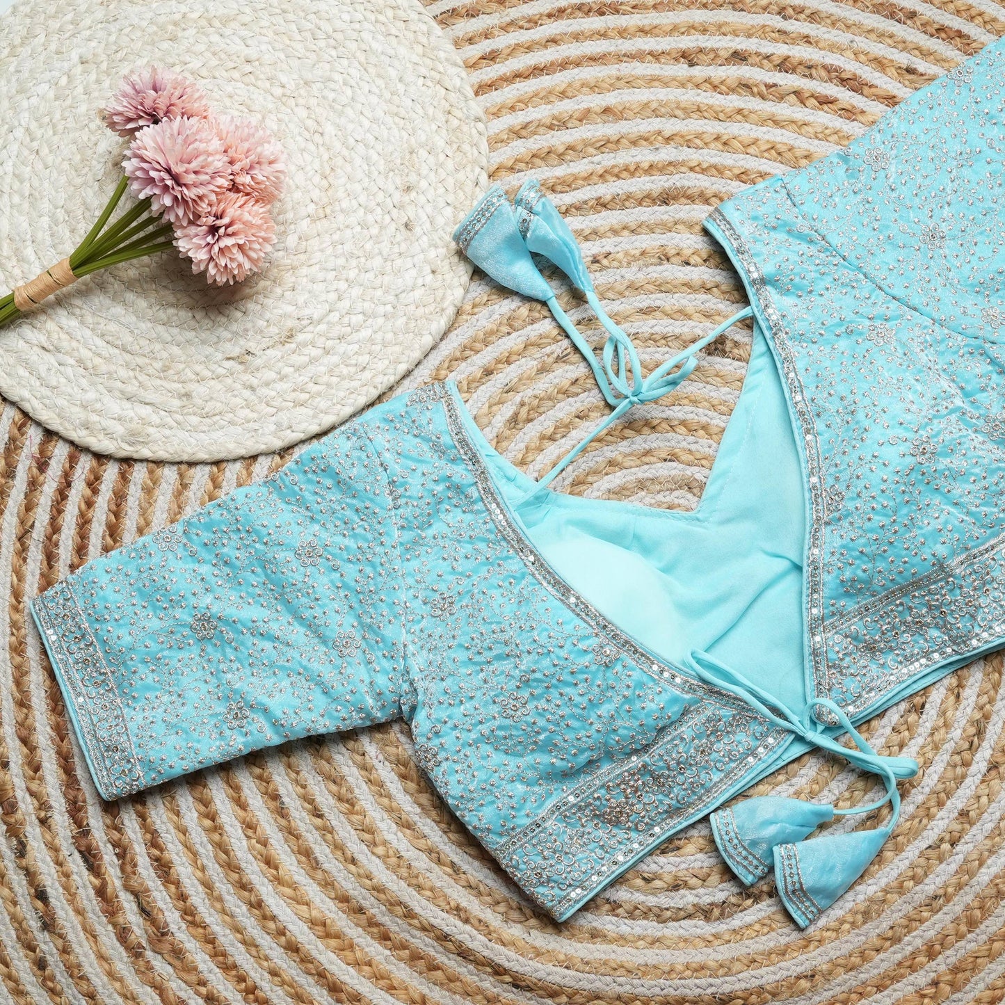 SIMMI — Silk Readymade Blouse