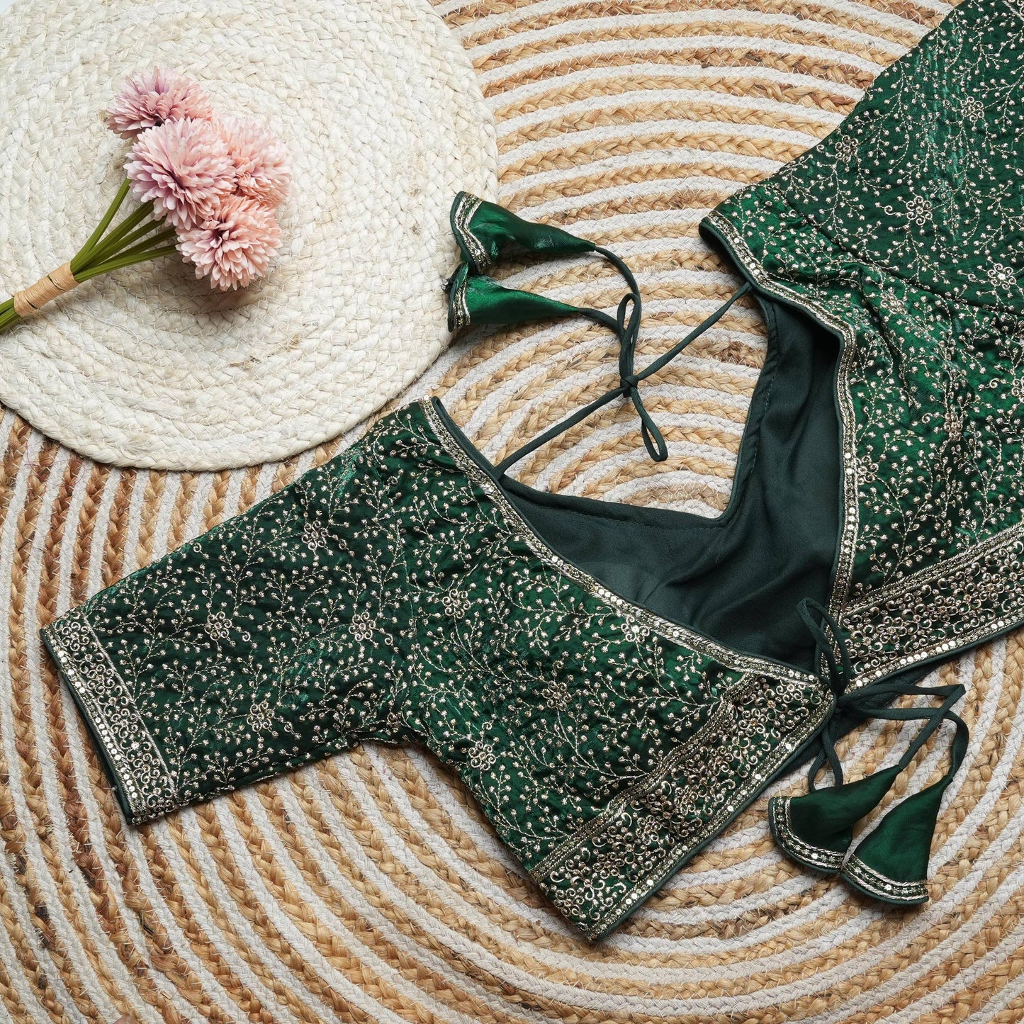 SIMMI — Silk Readymade Blouse
