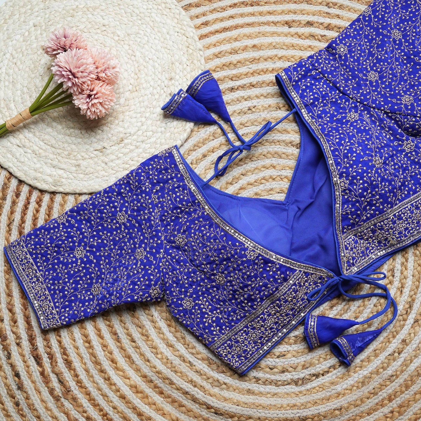 SIMMI — Silk Readymade Blouse