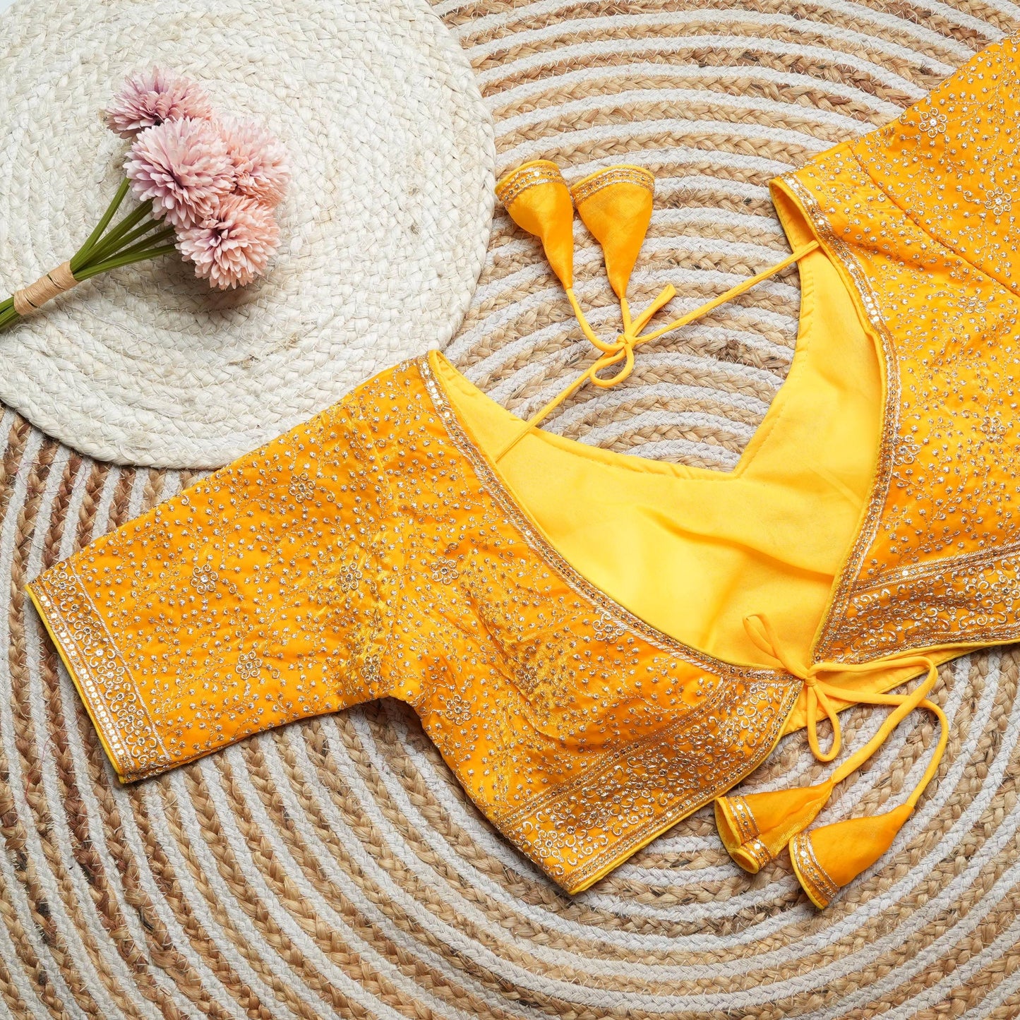 SIMMI — Silk Readymade Blouse