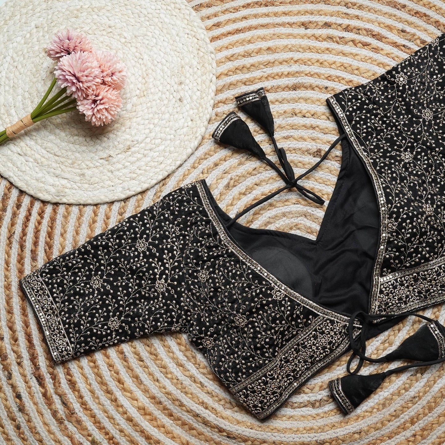 SIMMI — Silk Readymade Blouse