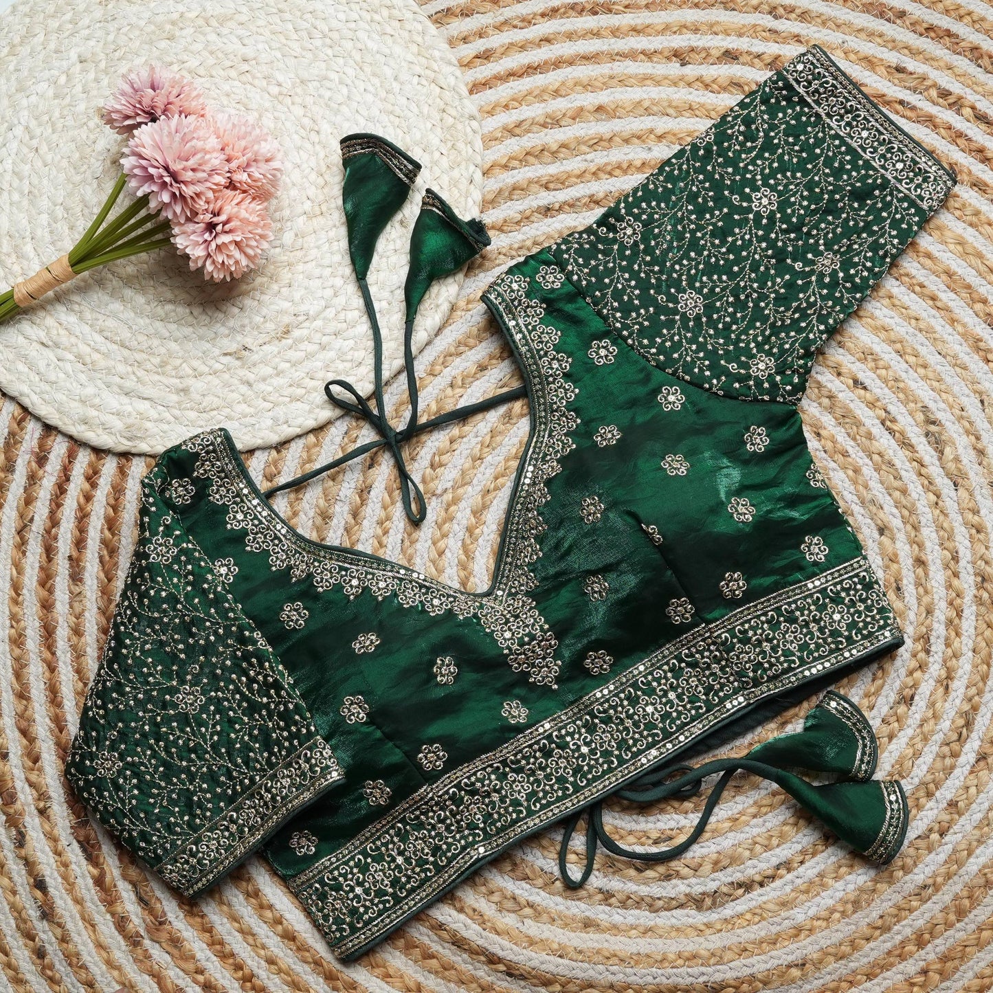 SIMMI — Silk Readymade Blouse