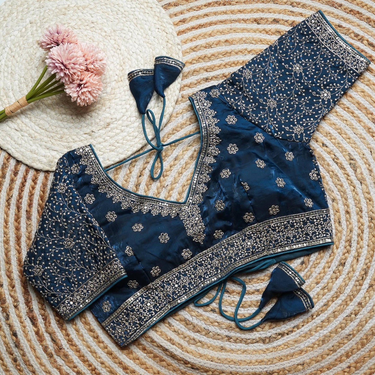 SIMMI — Silk Readymade Blouse