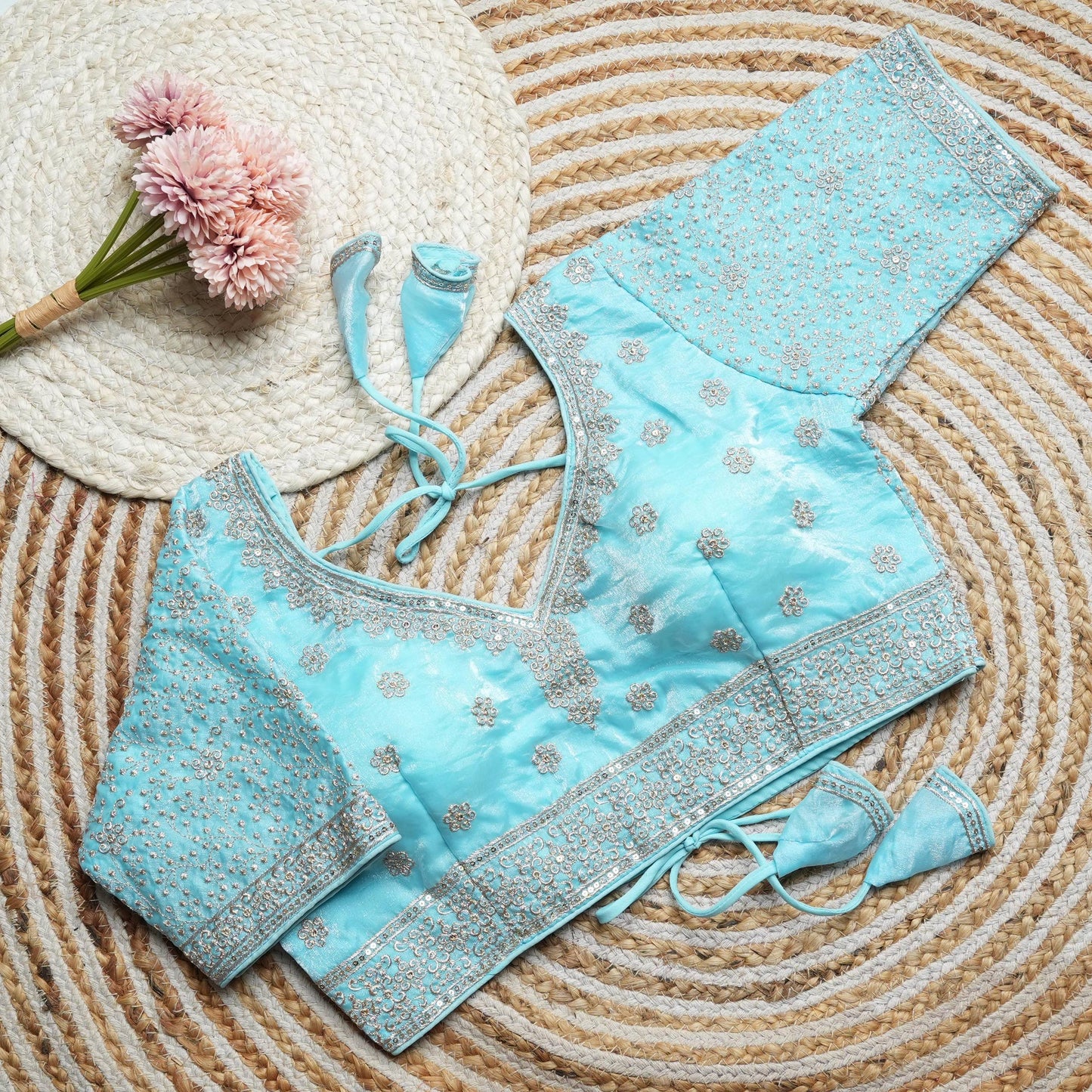 SIMMI — Silk Readymade Blouse