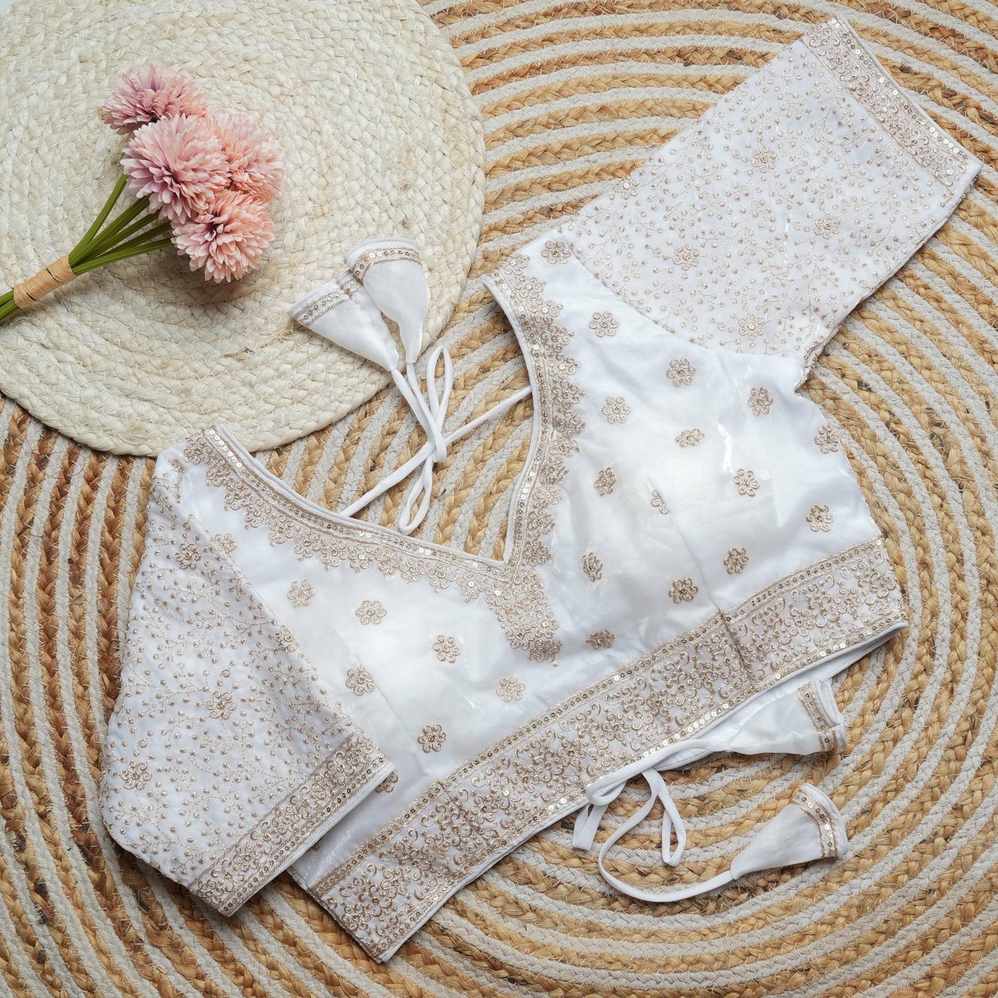 SIMMI — Silk Readymade Blouse