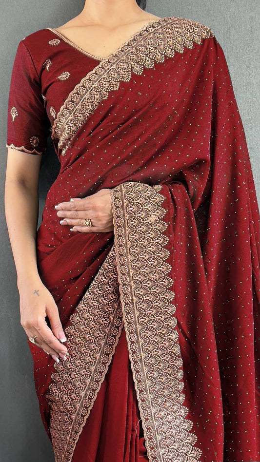 AUDREY - Vichithrah Silk Readymade Saree