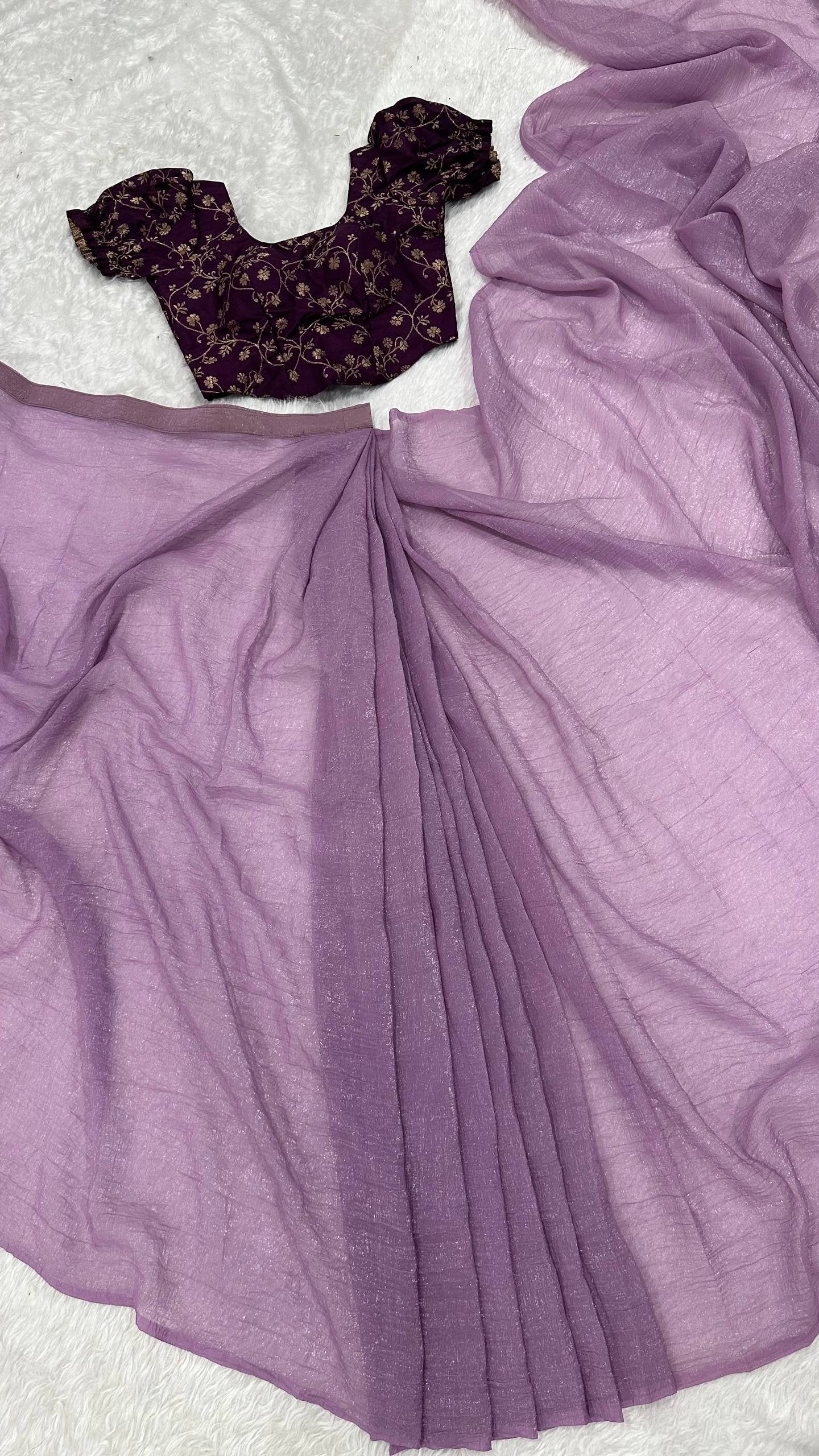 EVAA — Fully Stitched Readymade Saree