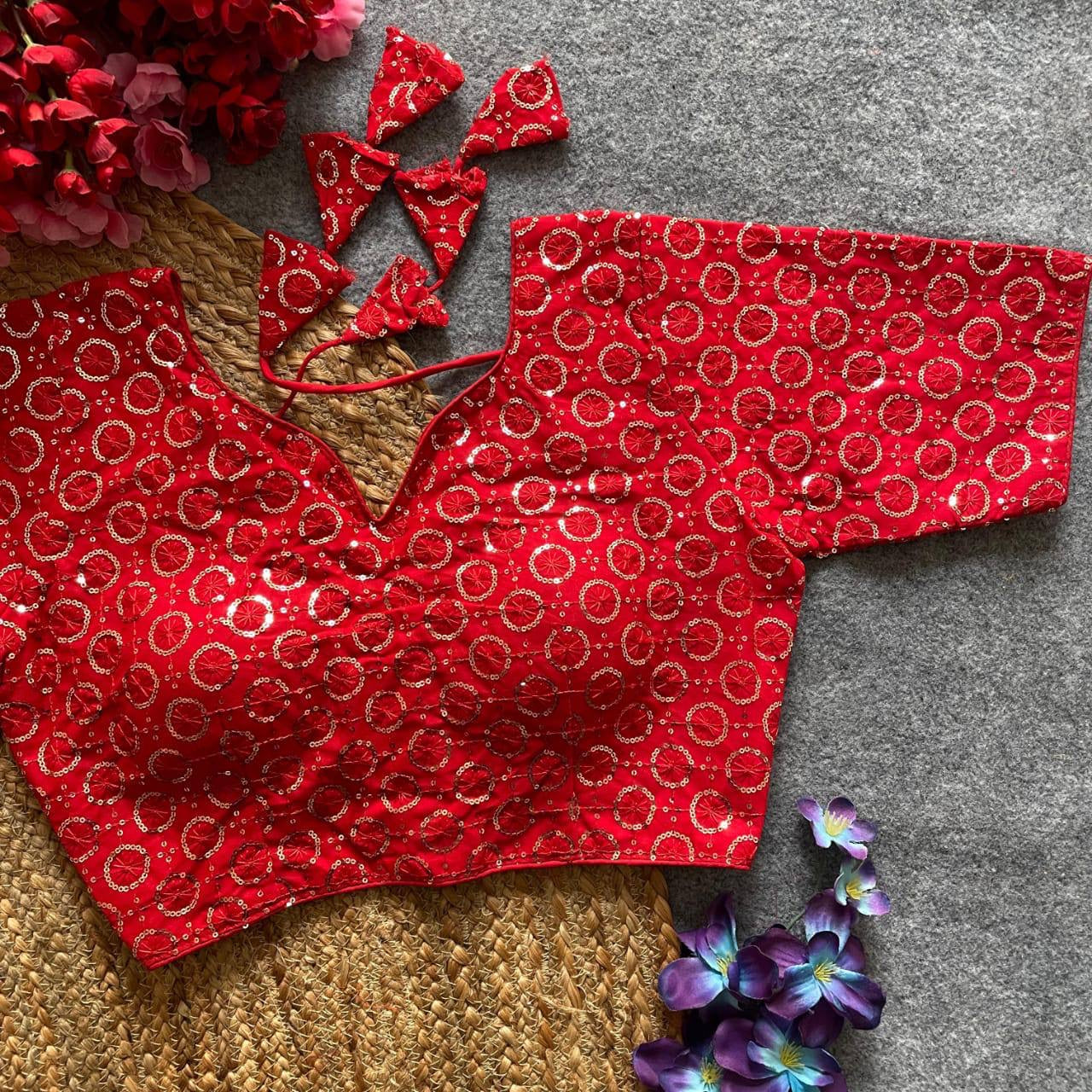 DIMPLE — Partywear Readymade Blouse