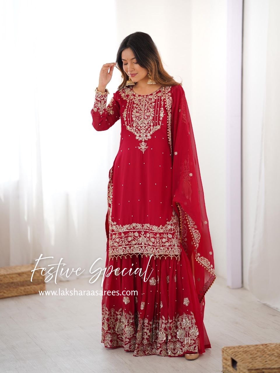 ARINAA — Diwali Sharara Suit