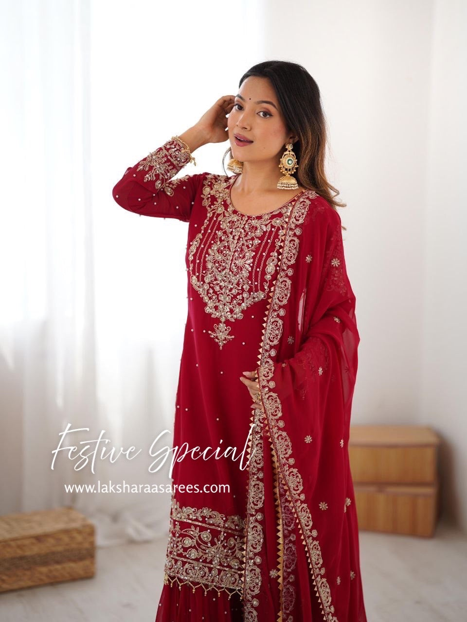 ARINAA — Diwali Sharara Suit