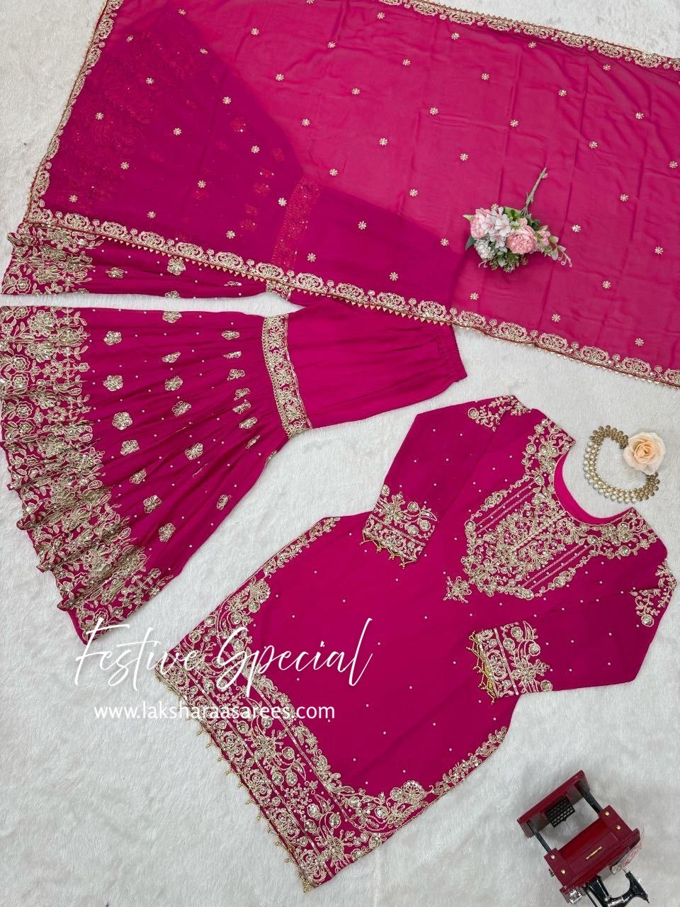 ARINAA — Diwali Sharara Suit