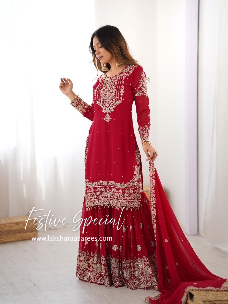 ARINAA — Diwali Sharara Suit