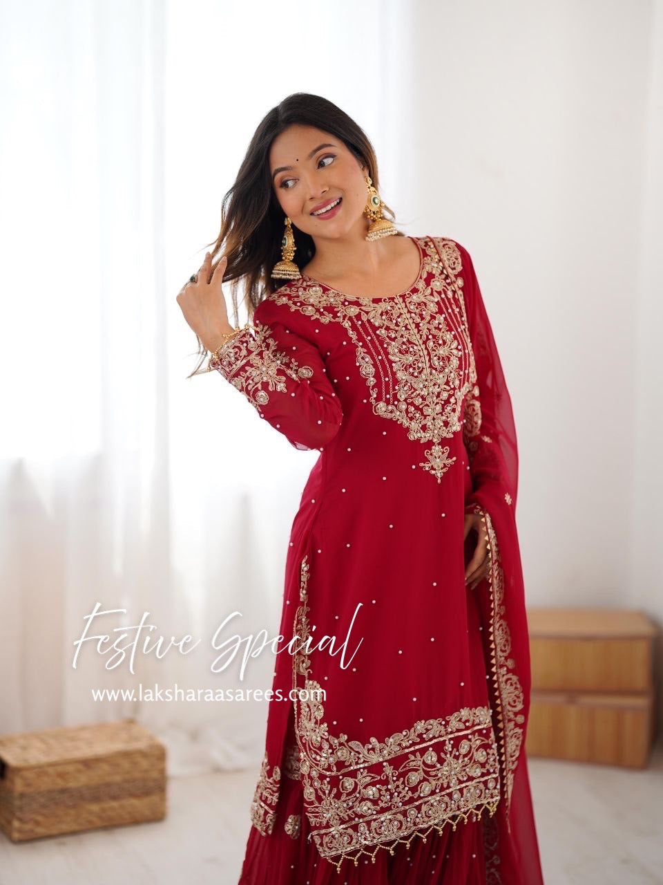 ARINAA — Diwali Sharara Suit