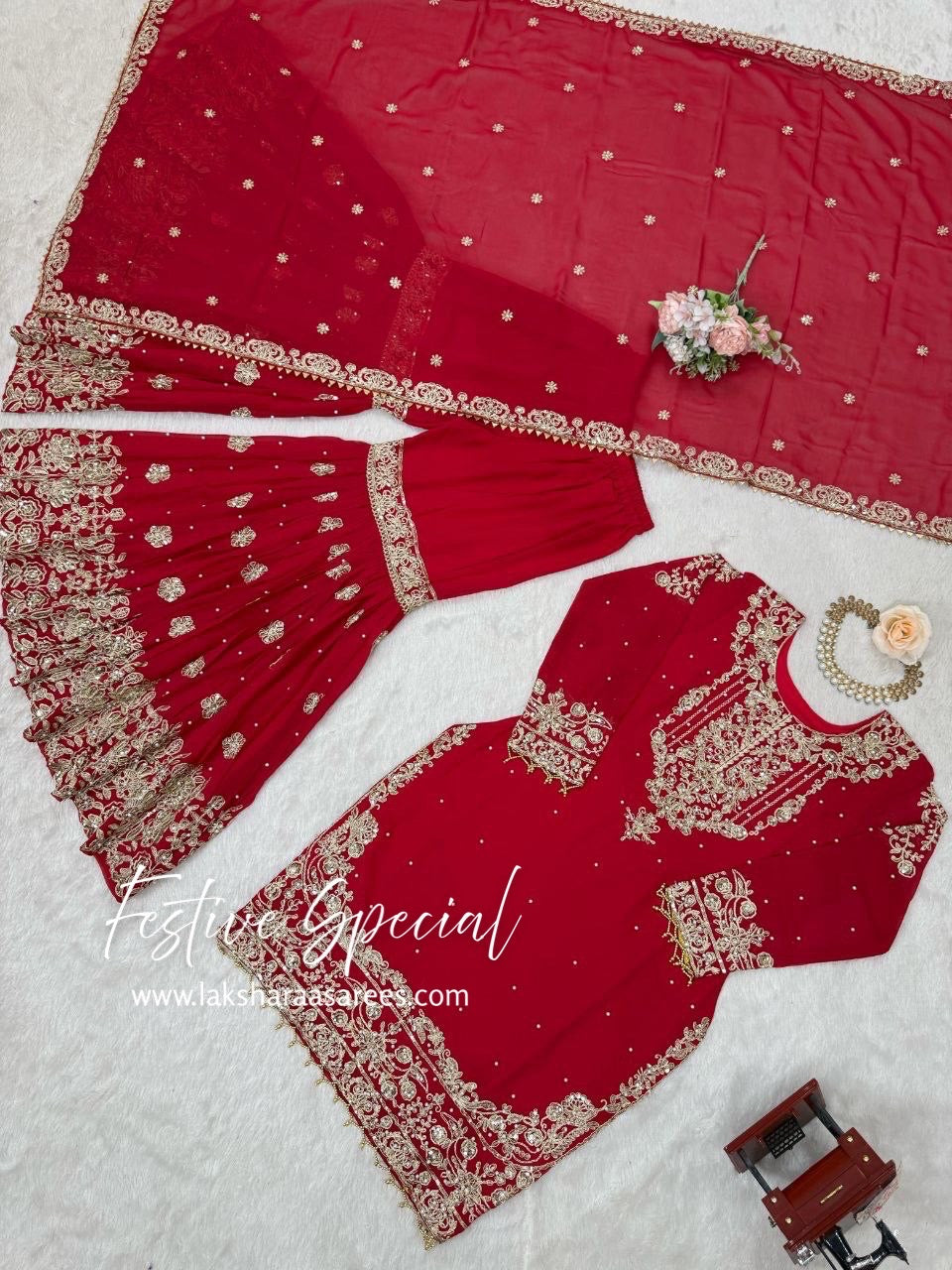 ARINAA — Diwali Sharara Suit