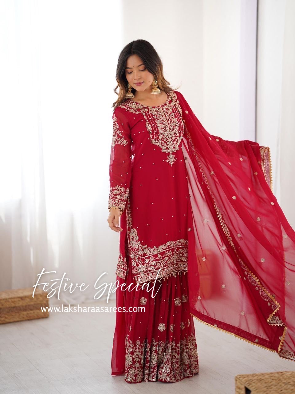 ARINAA — Diwali Sharara Suit